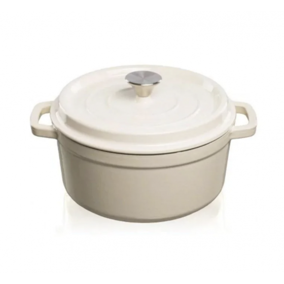 Garnek Grand Feu biały, 4,7 l